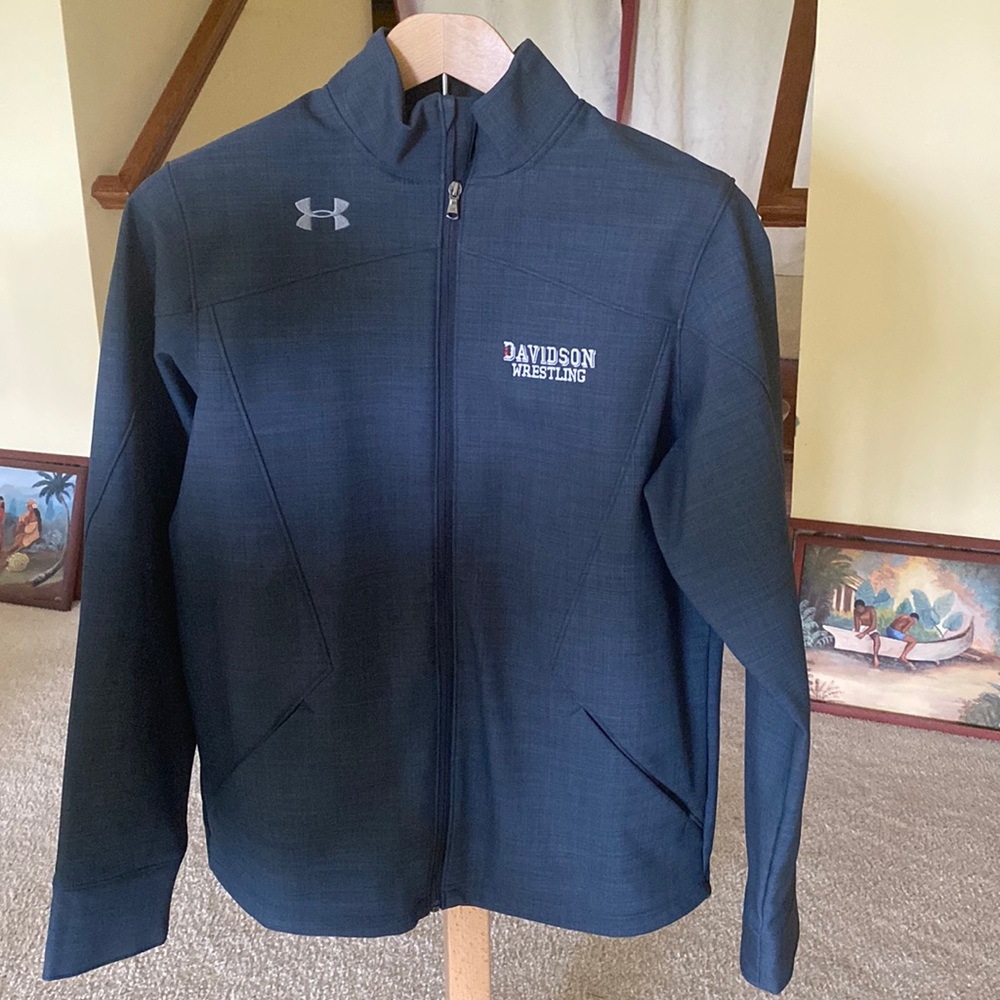 Men’s Under Armour Zip-Up; Custom Davidson College Wrestling